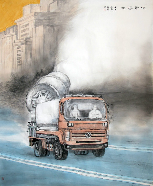 【甘肅全民戰(zhàn)“疫”】保衛(wèi)春天！蘭州榆中縣文藝界致敬“逆行者”