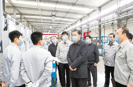 趙樂際在甘肅調研時強調 緊緊圍繞統籌疫情防控和經濟社會發展決策部署跟進監督保障落實