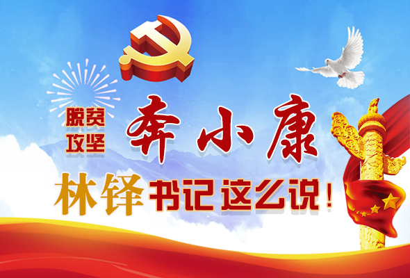 長圖|脫貧奔小康，林鐸書記這么說！