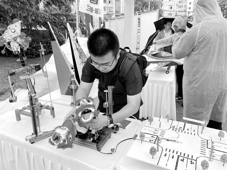 蘭州城關區2020年科技活動周啟動 一批高科技產品亮相