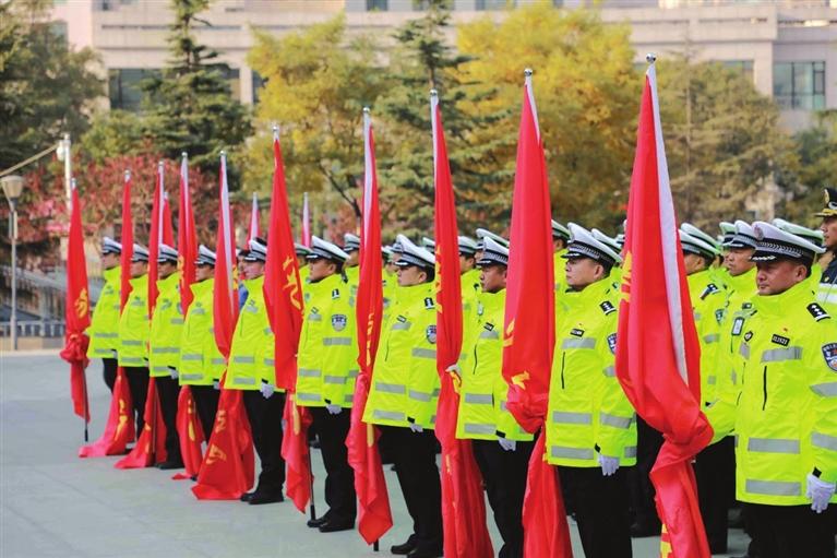 蘭州冬季道路交通事故預防“百日會戰”打響“零點行動”啟動