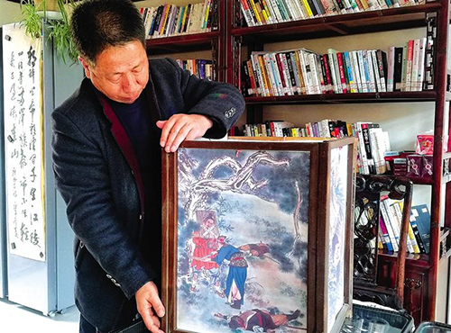 【網絡中國節·元宵】蘭州西固河口傳統紗燈點亮元宵夜