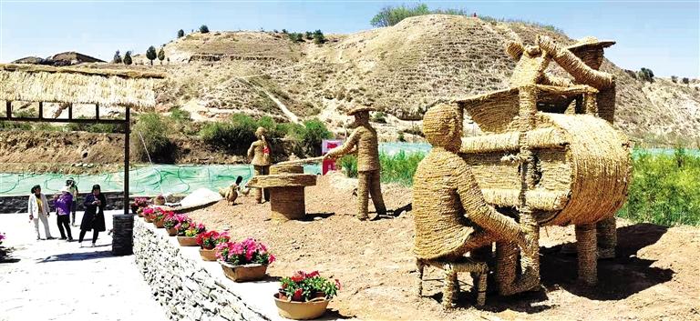 黃河·白銀云客小鎮初綻姿容