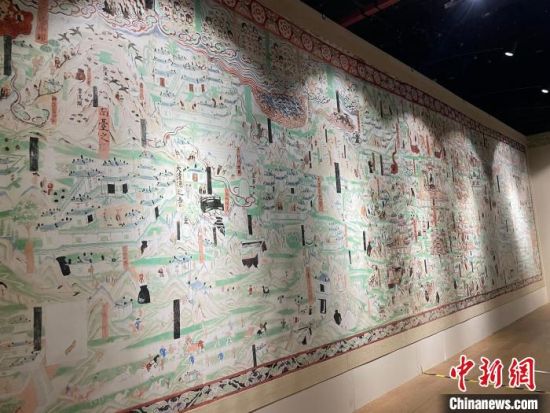 圖為展覽現場。　江楊燁 攝