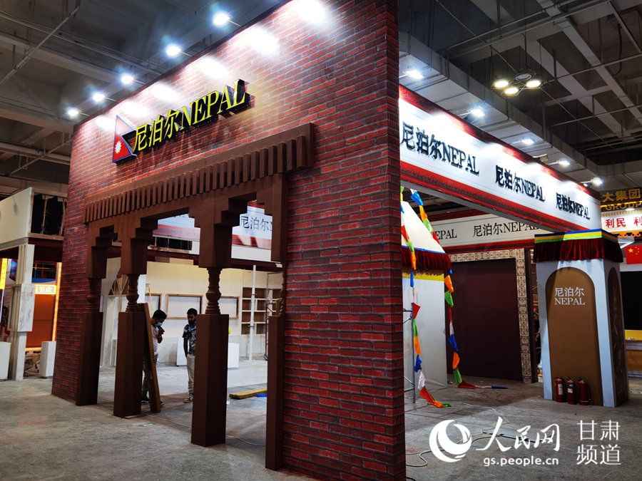 第二十七屆蘭洽會展區布展有序進行