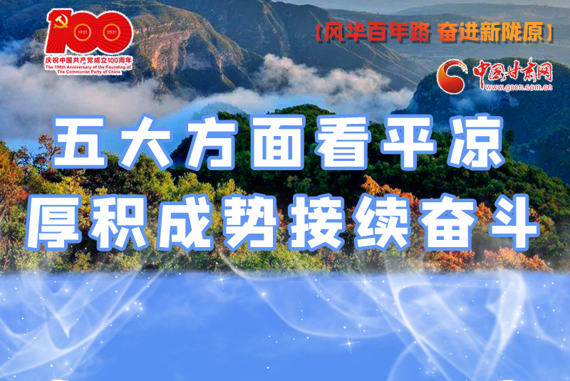 【風華百年路 奮進新隴原】 平涼：五大方面看平涼 厚積成勢接續奮斗