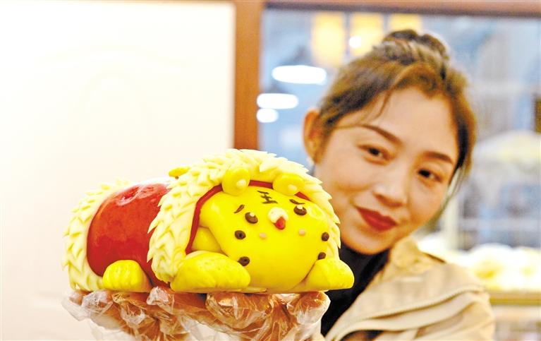 小老虎花餑餑，你舍得吃嗎？