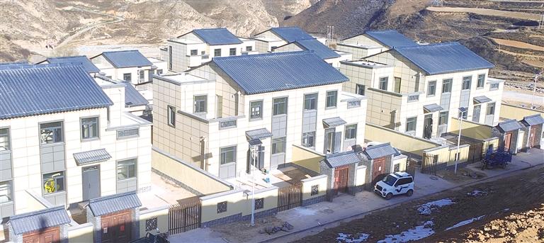 榆中縣受災群眾陸續(xù)搬進新居